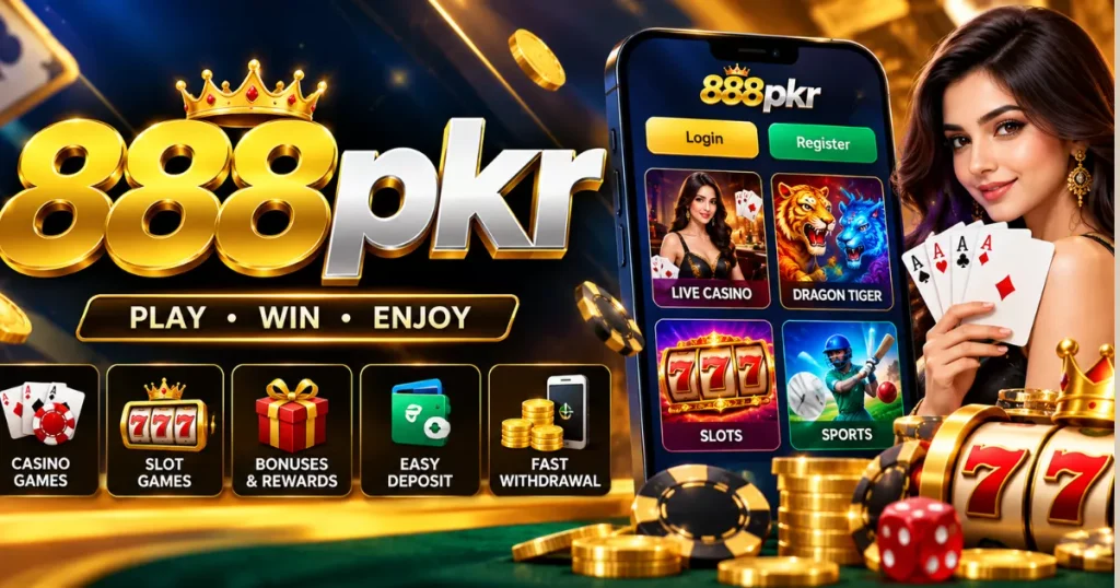 888pkr game banner image